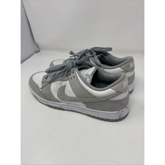 Men\'s Size 11 Nike Dunk Low Retro SE Leather/Sued White/Light Pumice FQ8249-101